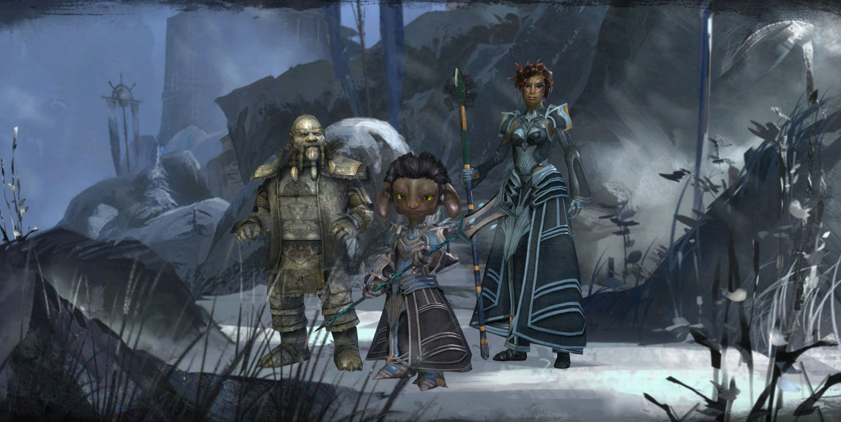 Screenshot of members of the Priory