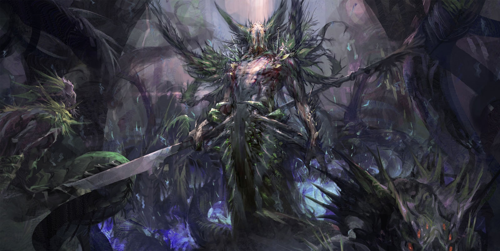 Toxic Hybrid, a krait prophet born by the plant in the center of the Tower of Nightmares